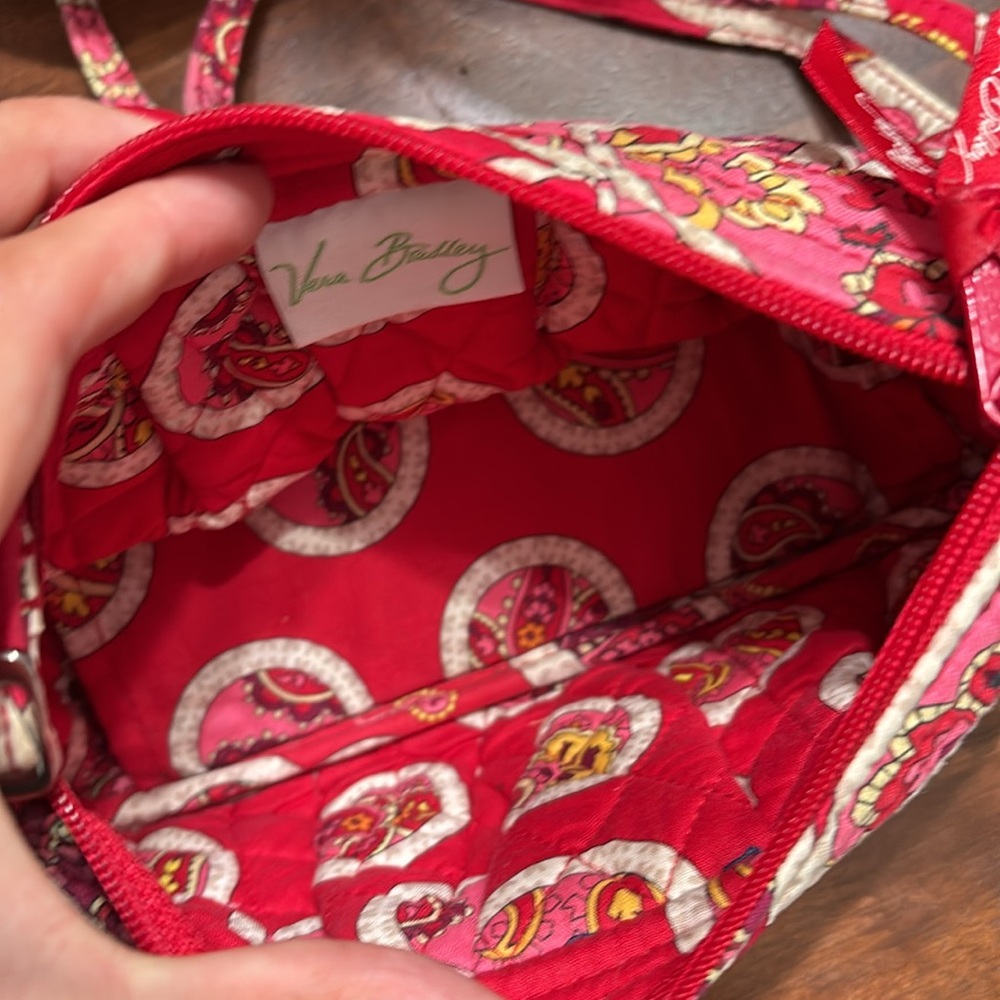 Vera Bradley -Rosey Posie Frannie Bag - Picture 3 of 7